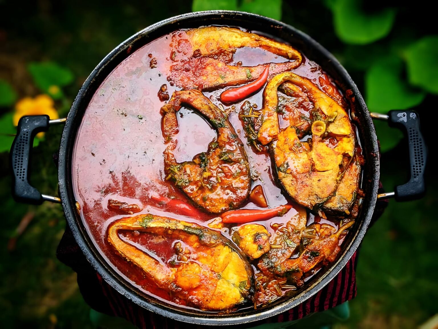 Delicious Bengali fish curry - sanjibskitchenrecipe.com